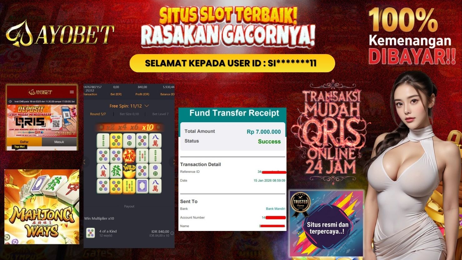 AYOBET JACKPOT SLOT MAHJONG WAYS